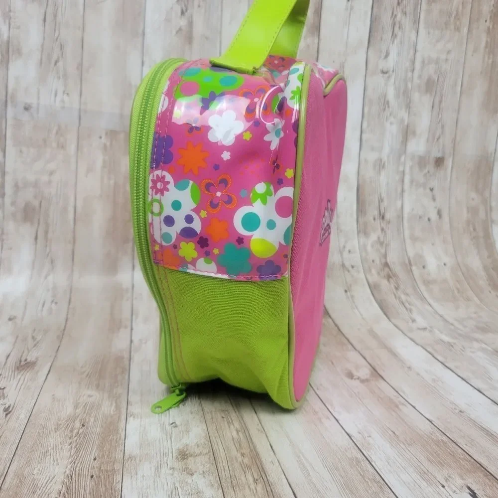 Polly Pocket Carrying Case Pink Green 2005 - Picture 2 of 11